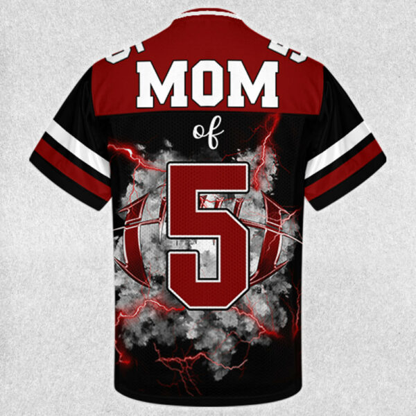Personalied Football Jersey Shirt For Football Family Custom Photo Game Day Family Shirt H2511 - Image 3