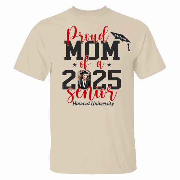 Personalized 2025 Graduation Shirts, Custom Photo For Family Member - Image 3