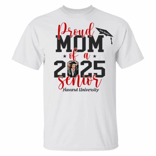 Personalized 2025 Graduation Shirts, Custom Photo For Family Member - Image 2