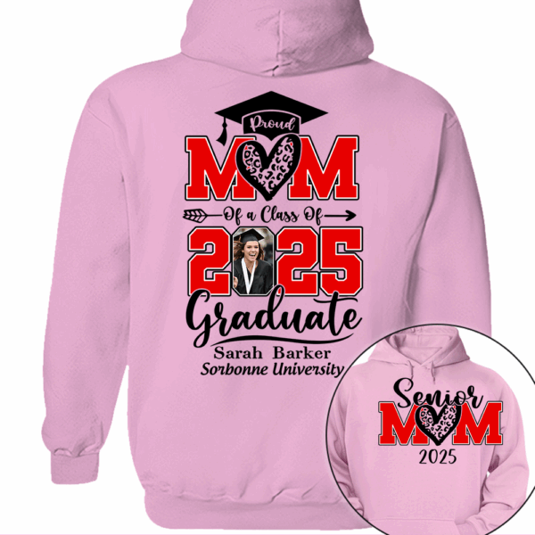 Personalized 2025 Graduation Shirts, Custom Photo For Mom - Image 10