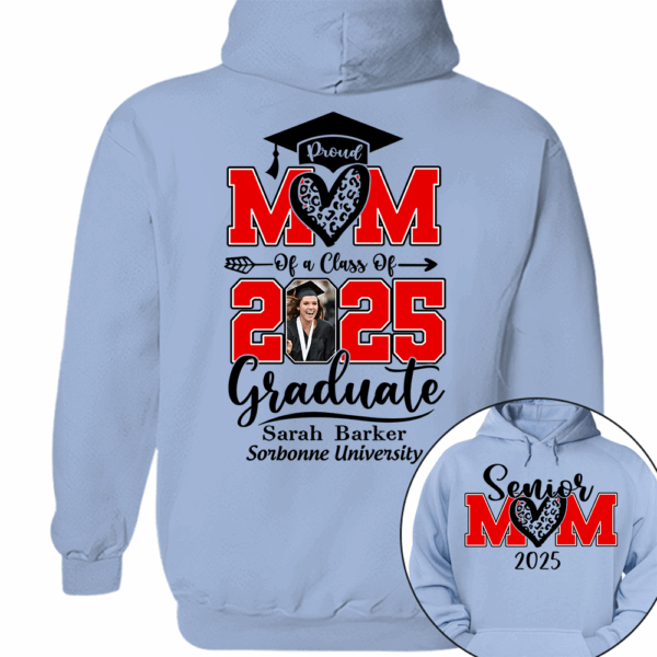 Personalized 2025 Graduation Shirts, Custom Photo For Mom - Image 13