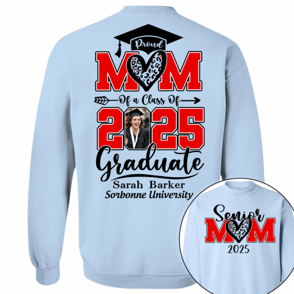 Personalized 2025 Graduation Shirts, Custom Photo For Mom - Image 12