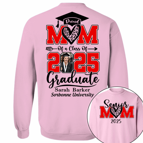 Personalized 2025 Graduation Shirts, Custom Photo For Mom - Image 9