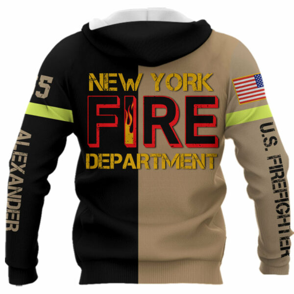 Personalized All Over Print Shirt Firefighter Custom Fire Department Gift For Firefighter K1702 - Image 2