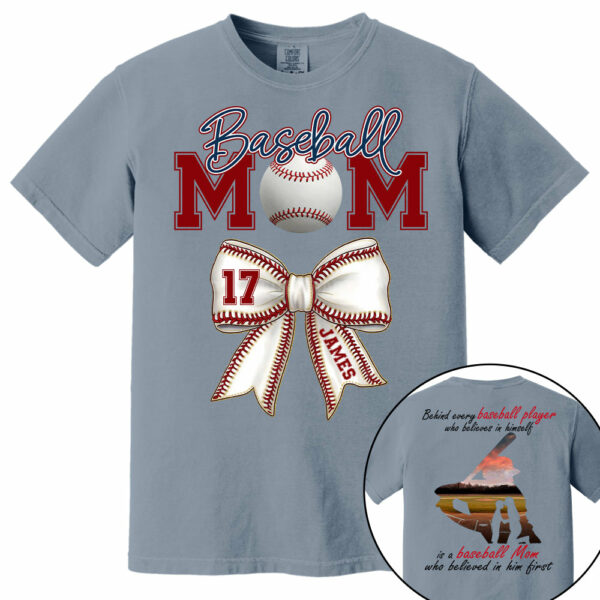 Personalized Baseball Shirt, Baseball Mom, Gift For Baseball Lover, A2110 - Image 11