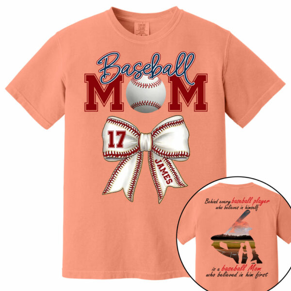 Personalized Baseball Shirt, Baseball Mom, Gift For Baseball Lover, A2110 - Image 13