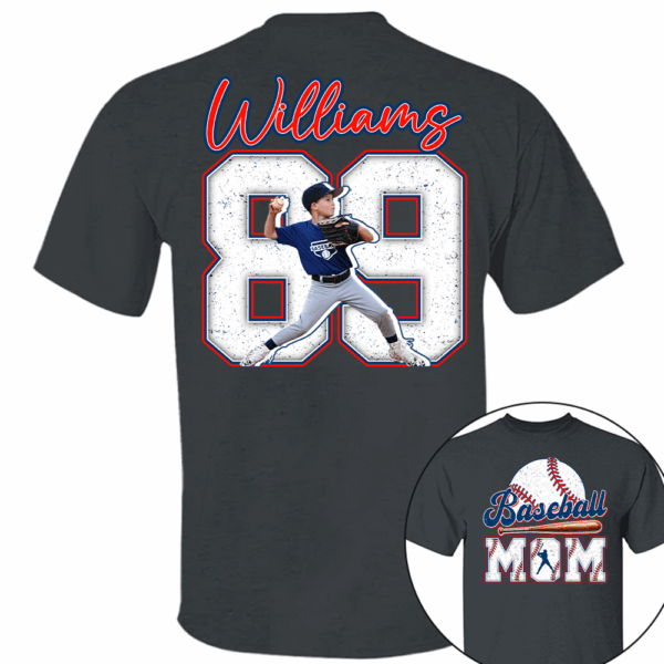 Personalized Baseball Shirt, Baseball Mom, Gift For Baseball Lover Tu24 - Image 5
