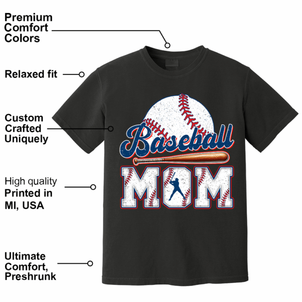 Personalized Baseball Shirt, Baseball Mom, Gift For Baseball Lover Tu24 - Image 16