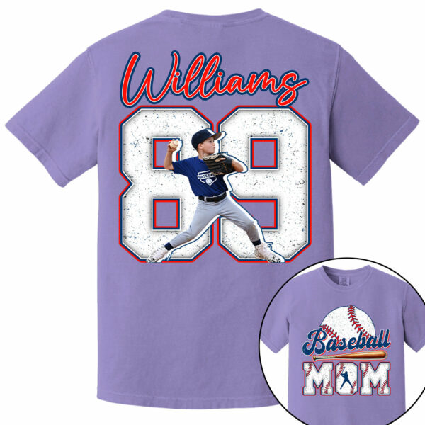Personalized Baseball Shirt, Baseball Mom, Gift For Baseball Lover Tu24 - Image 9
