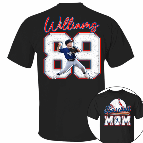 Personalized Baseball Shirt, Baseball Mom, Gift For Baseball Lover Tu24 - Image 6