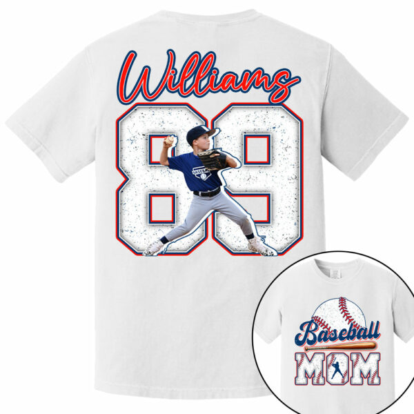 Personalized Baseball Shirt, Baseball Mom, Gift For Baseball Lover Tu24 - Image 7