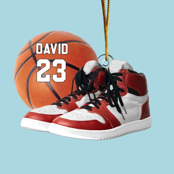 Personalized Basketball Ornament - Personalized Acrylic Ornament - Image 4