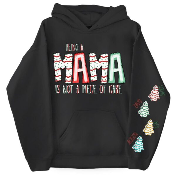 Personalized Being A Nana Is Not A Piece Of Cake Shirt For Grandma - Image 3