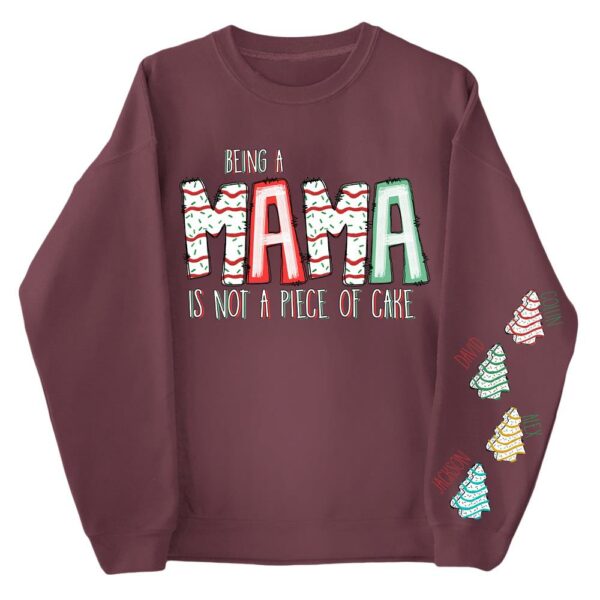 Personalized Being A Nana Is Not A Piece Of Cake Shirt For Grandma - Image 6