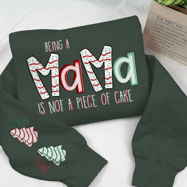 Personalized Being A Nana Is Not A Piece Of Cake Shirt For Grandmas New - Image 7