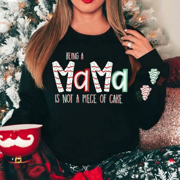 Personalized Being A Nana Is Not A Piece Of Cake Shirt For Grandmas New - Image 2