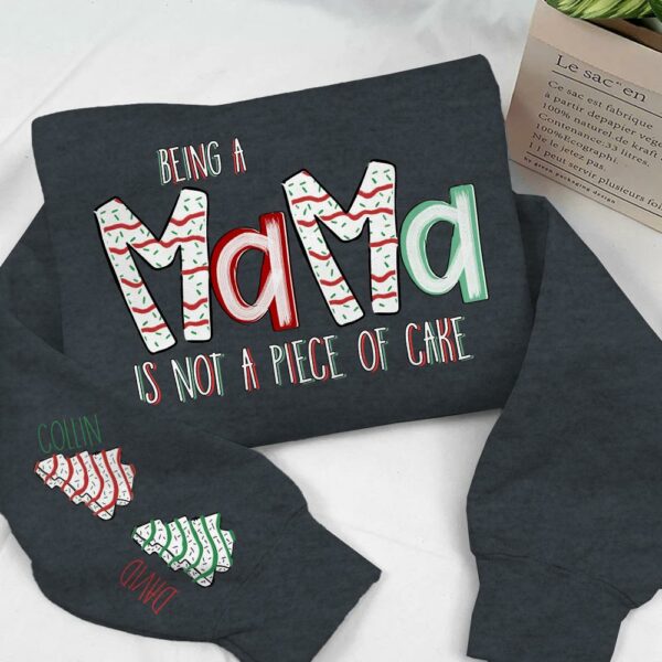 Personalized Being A Nana Is Not A Piece Of Cake Shirt For Grandmas New - Image 6
