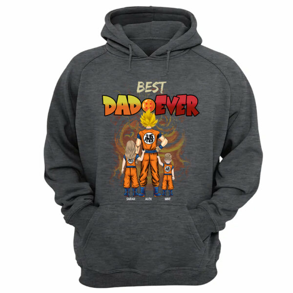Personalized Best Dad Ever Shirt - Dragon Dad Custom Shirt Gift For Dad - Image 12