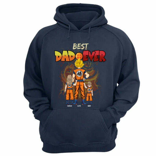 Personalized Best Dad Ever Shirt - Dragon Dad Custom Shirt Gift For Dad - Image 13
