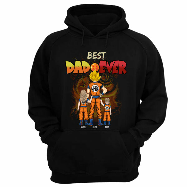 Personalized Best Dad Ever Shirt - Dragon Dad Custom Shirt Gift For Dad - Image 11