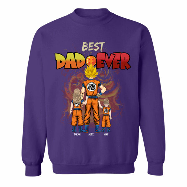 Personalized Best Dad Ever Shirt - Dragon Dad Custom Shirt Gift For Dad - Image 10