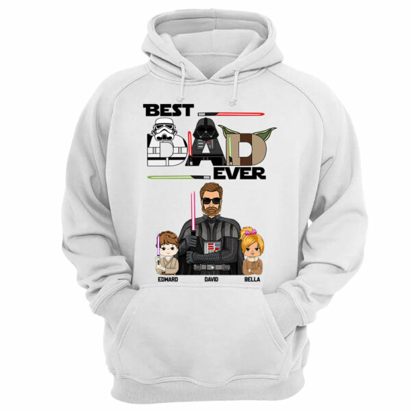 Personalized Best Dad Ever Shirt Gift For Dad - Custom Father's Day Gift Vr2 - Image 11