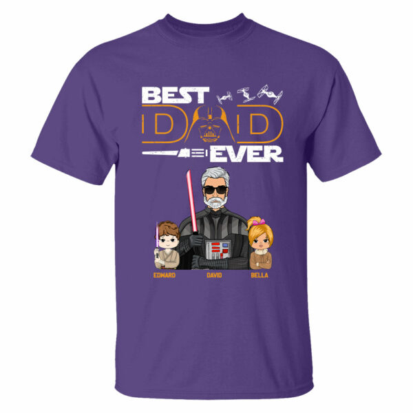 Personalized Best Dad Ever Shirt Gift For Dad - Custom Father's Day Gift Vr2 - Image 12