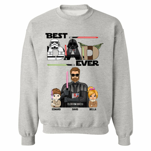 Personalized Best Dad Ever Shirt Gift For Dad - Custom Father's Day Gift Vr2 - Image 12