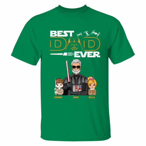 Personalized Best Dad Ever Shirt Gift For Dad - Custom Father's Day Gift Vr2 - Image 11
