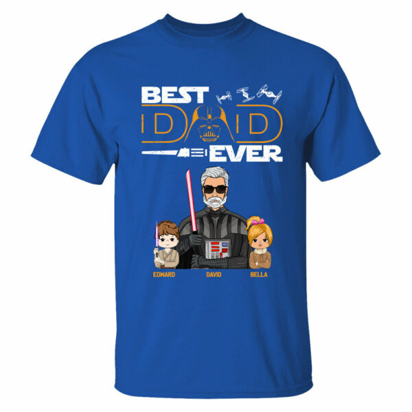 Personalized Best Dad Ever Shirt Gift For Dad - Custom Father's Day Gift Vr2 - Image 10