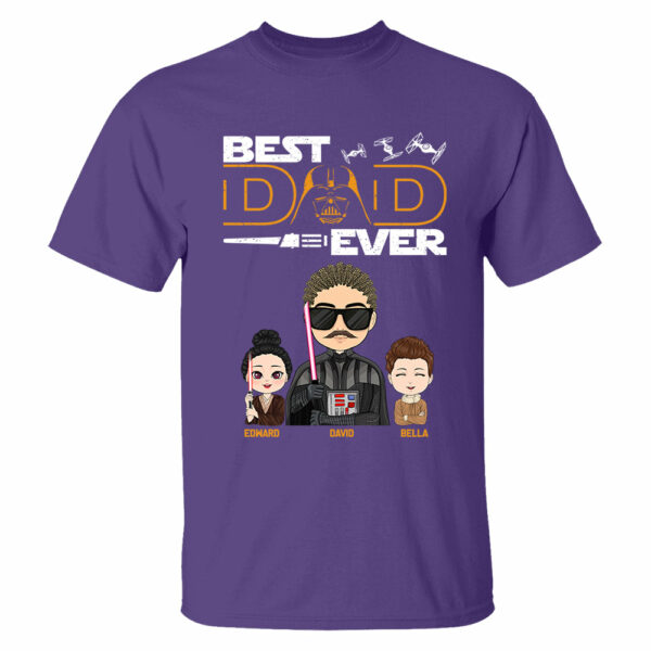 Personalized Best Dad Ever Shirt Gift For Dad - Custom Father's Day Gift Vr3 - Image 10