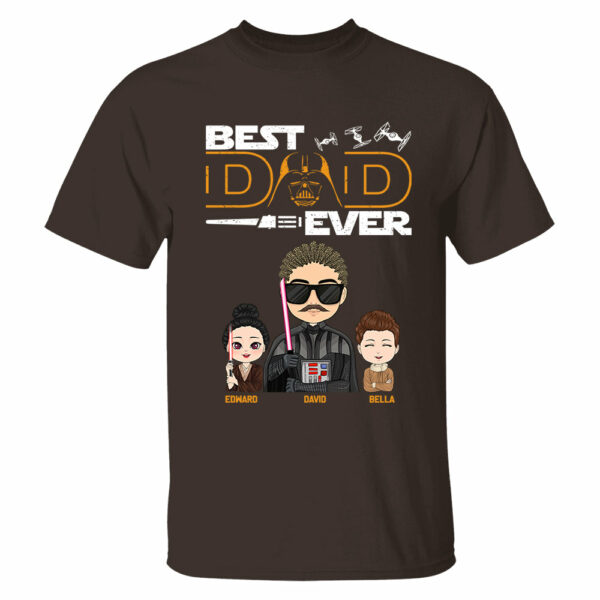 Personalized Best Dad Ever Shirt Gift For Dad - Custom Father's Day Gift Vr3 - Image 5