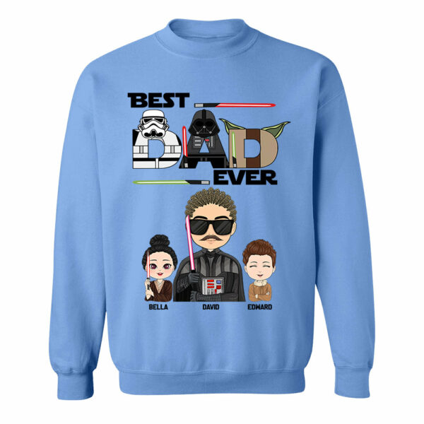 Personalized Best Dad Ever Shirt Gift For Dad - Custom Father's Day Gift vr3 - Image 11