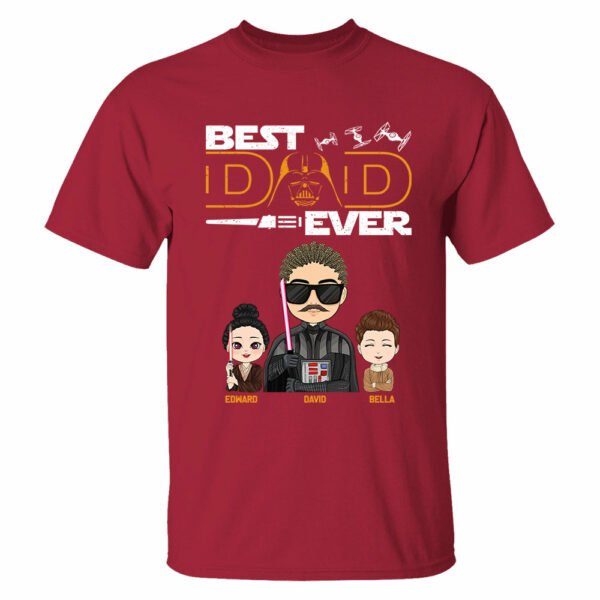 Personalized Best Dad Ever Shirt Gift For Dad - Custom Father's Day Gift Vr3 - Image 7