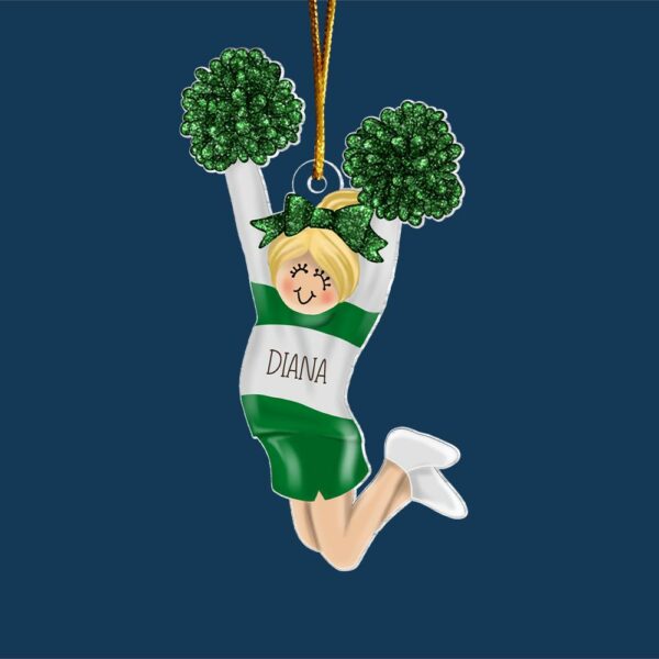 Personalized Cheer! Ornament- Personal Creations Customized Ornaments Christmas Tree Home DÃ©cor Gifts - Image 5