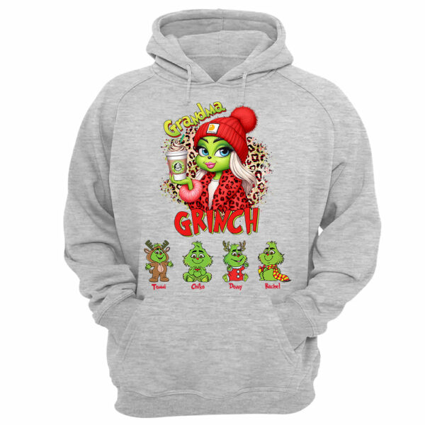 Personalized Christmas Mama Daddy Leopard Kids Name Shirt - My Kids Stole My Heart Gift For Grandma - Image 11
