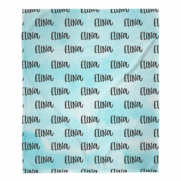 Personalized Custom Blanket, Name Blanket, Blanket Gift, Baby Blanket, Kids Blanket, Personalized Gift, Custom Gift, Retro Blanket - Image 6