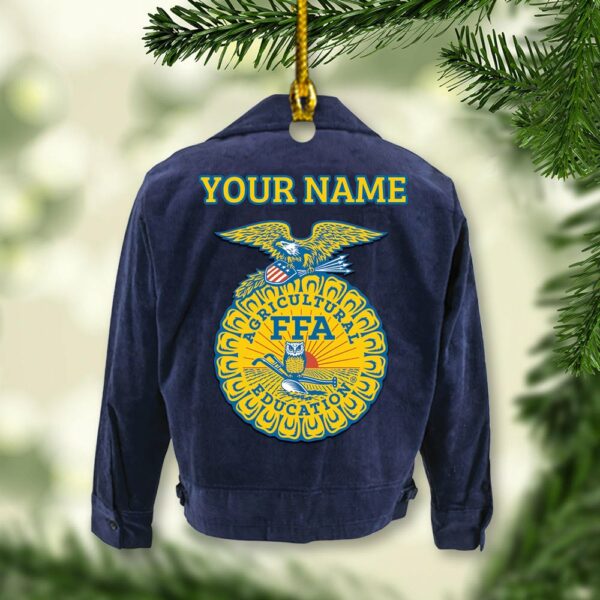 Personalized Farmers Suilt Ornament Future Farmers Of America Agriculture Farmers Acrylic Ornament - Image 6