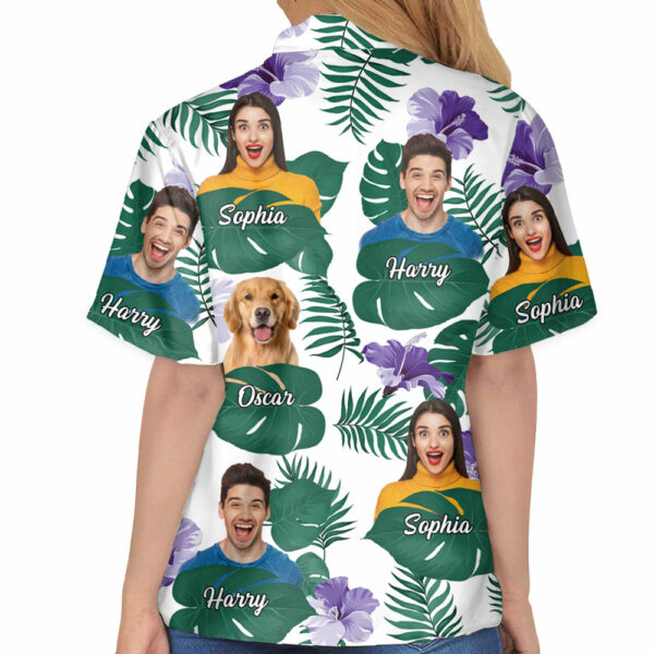 Personalized Father Day Gift Ideas Upload Photo Best Dad Ever Hawaii Shirt - Image 9