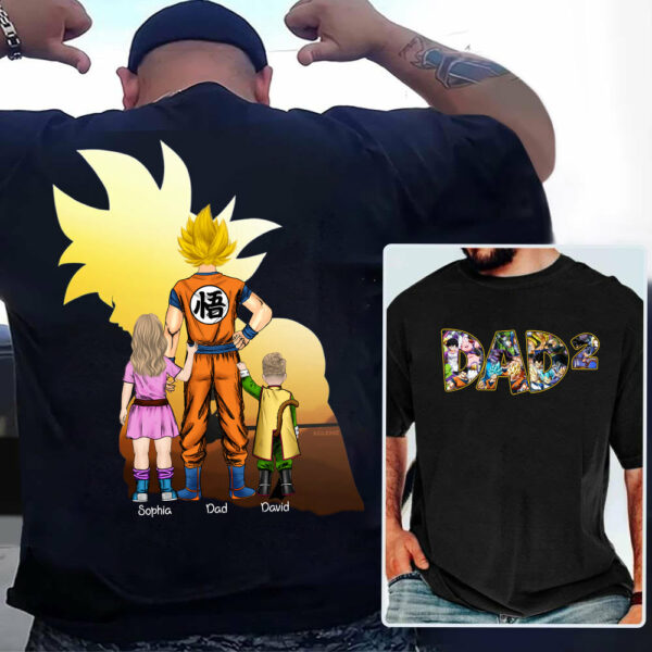 Personalized Father's Day Shirt, Gift For Dad A2110
