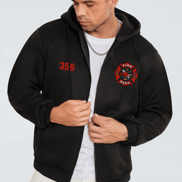 Personalized Firefighter Shirts Custom Name And Number Fireman All Over Print Shirt K1702 - Image 9