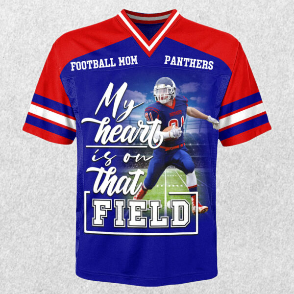 Personalized Football Game Day Football Jersey Gift For Football Lovers - Custom Photo Gift For Football Player H2511 - Image 4