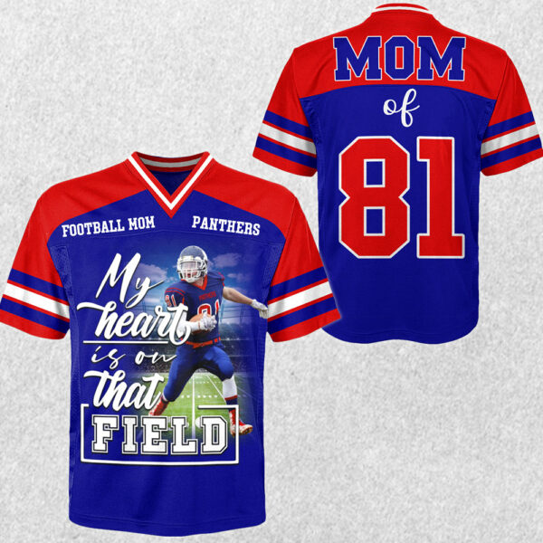 Personalized Football Game Day Football Jersey Gift For Football Lovers - Custom Photo Gift For Football Player H2511 - Image 2