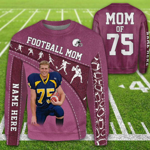 Personalized Football Game Days Shirts - Custom Photo All Over Print Shirt For Football Lovers - Image 3