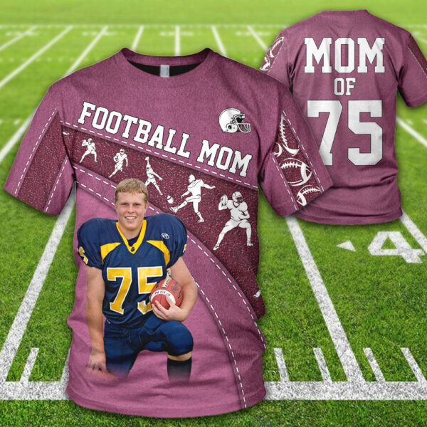 Personalized Football Game Days Shirts - Custom Photo All Over Print Shirt For Football Lovers - Image 2