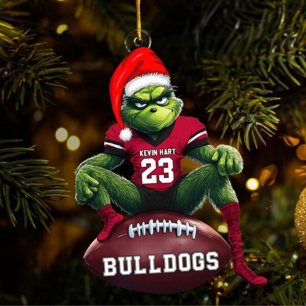 Personalized Gifts For Football Lover Ornament Christmas - Image 11