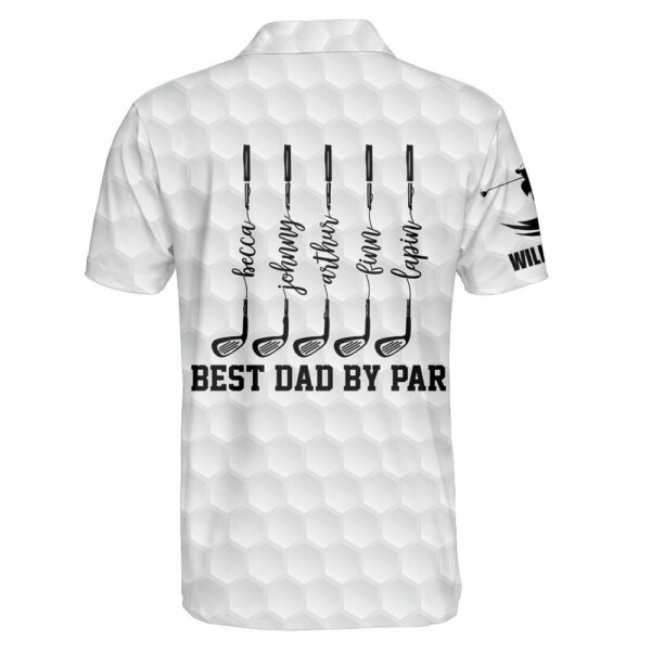 Personalized Golf Polo Shirt Gift for Dad, Father - Image 4
