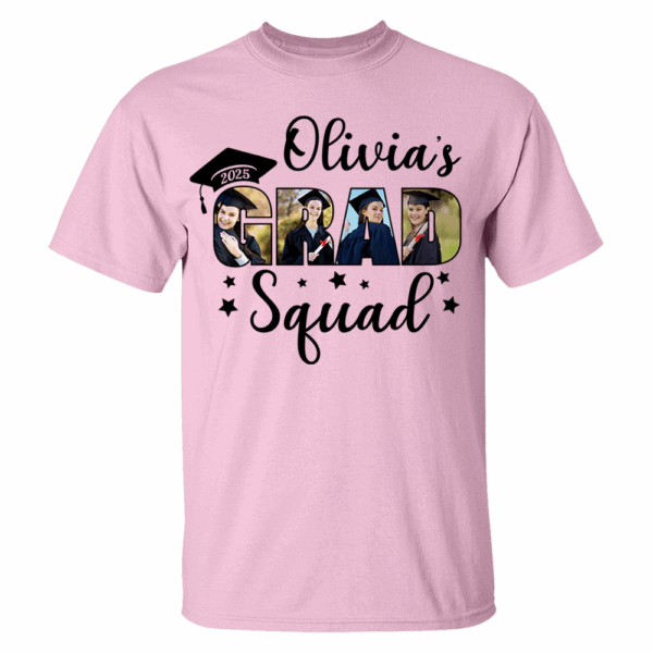 Personalized Grad Squad T-Shirt, Graduation Shirts, Matching Family Graduation Shirts, Graduation Mom, Graduation 2024 Grad Squad K1702 - Image 11