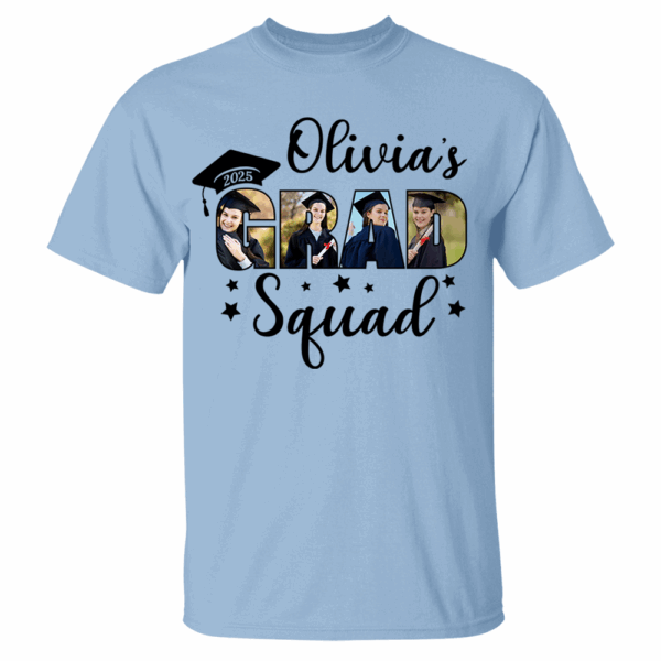 Personalized Grad Squad T-Shirt, Graduation Shirts, Matching Family Graduation Shirts, Graduation Mom, Graduation 2024 Grad Squad K1702 - Image 8