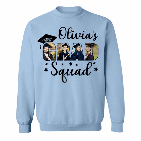 Personalized Grad Squad T-Shirt, Graduation Shirts, Matching Family Graduation Shirts, Graduation Mom, Graduation 2024 Grad Squad K1702 - Image 9